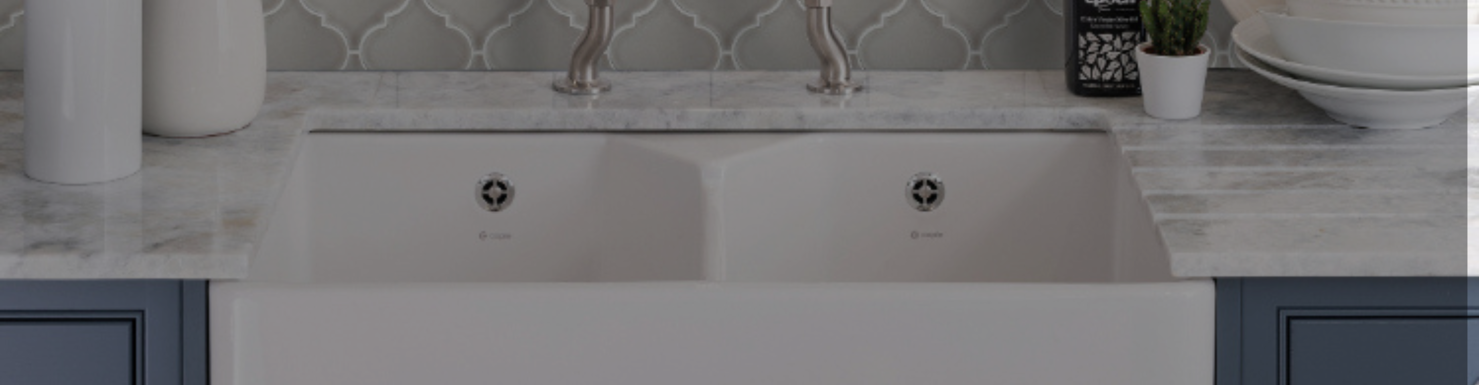 Granite countertop with backsplash 