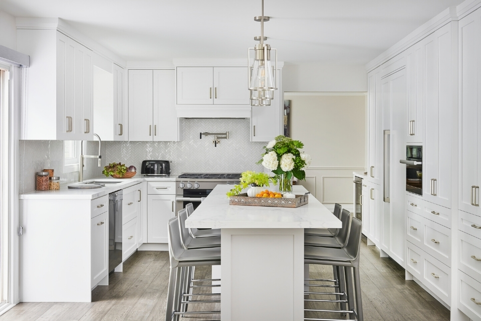 All White Rooms | White Kitchen Cabinets | All White Kitchen