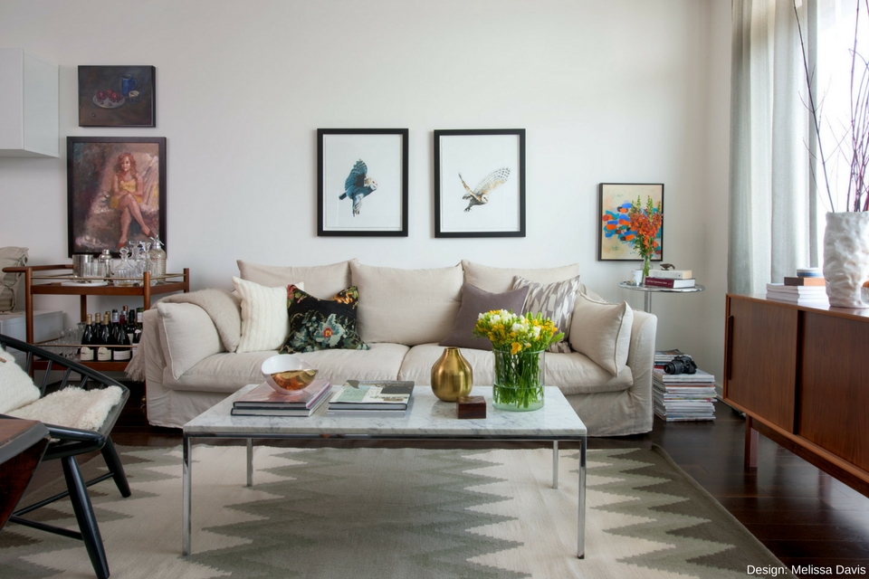 Living Room Design, Melissa Davis Design