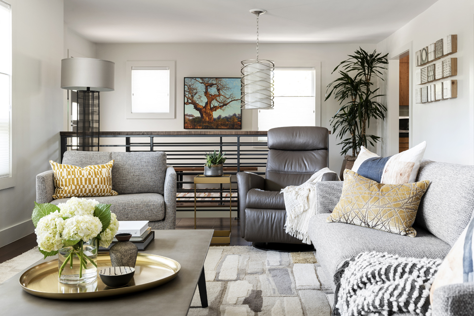 Modern Mountain H0me Design | Living Room