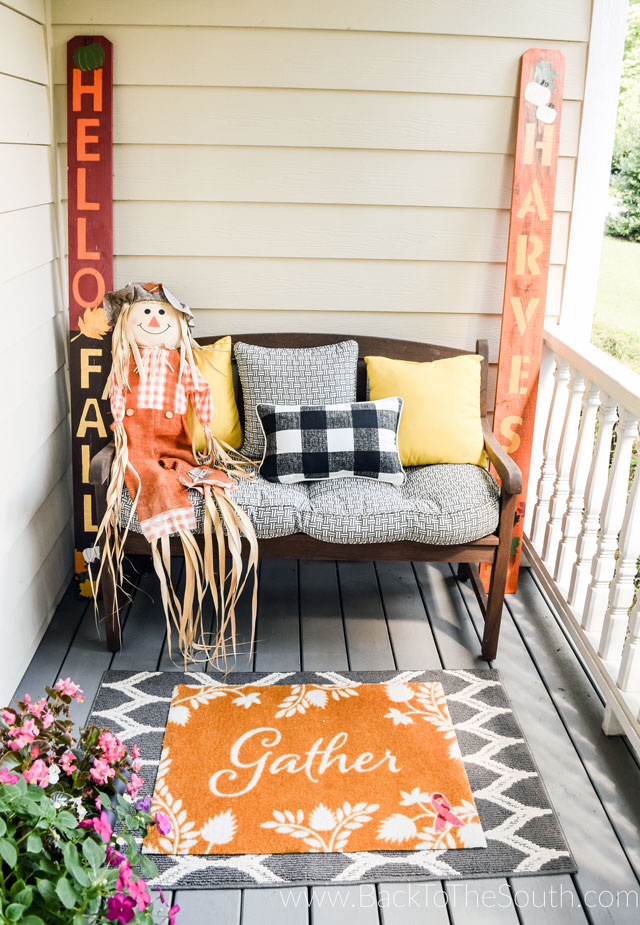 Back to the South Front Porch Decor | Pink Ribbon