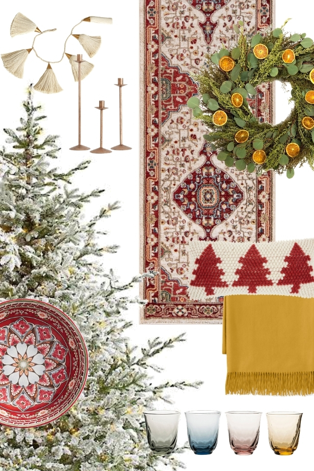 Bohemian Christmas and Holiday Decor Style 2020