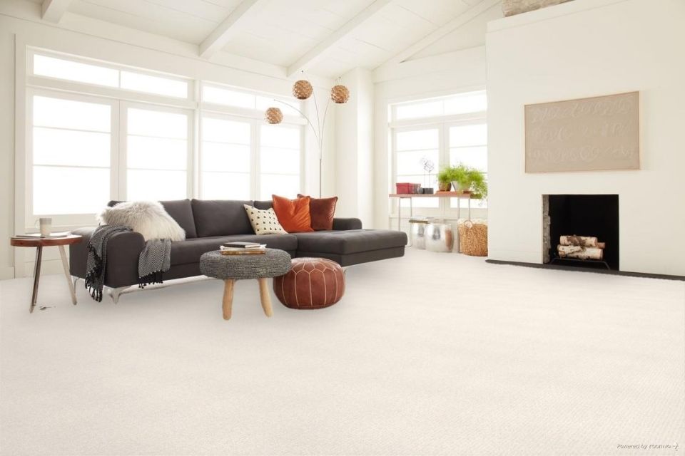 carpet in a home with farmhouse style