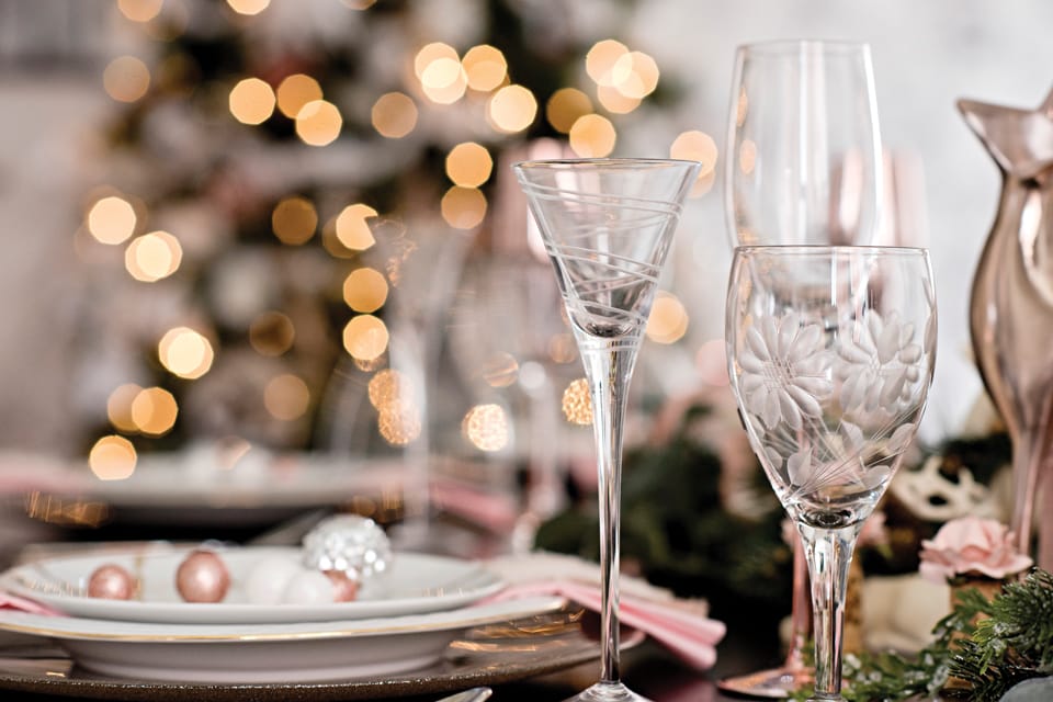 Holiday table and dining