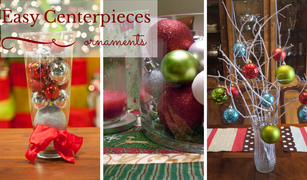 easy holiday centerpieces