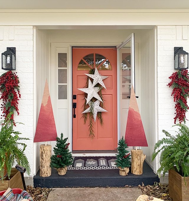House Homemade| Holiday Decor for Front Porch